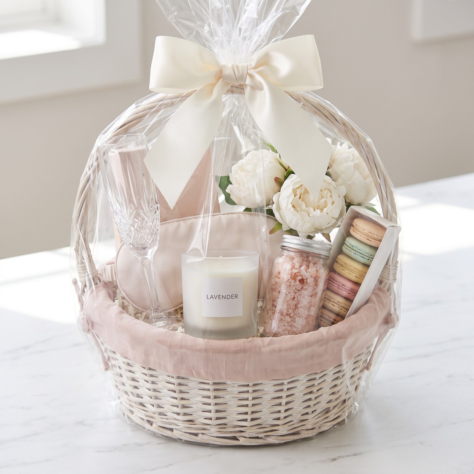 The Bride — gift basket by Belle Meade Baskets